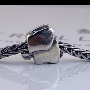 Trollbeads Silver Elephant Charm